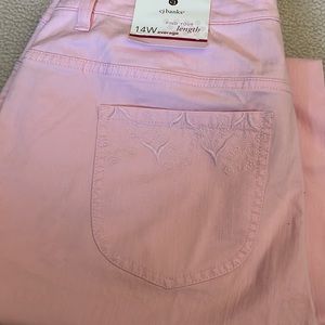 Women’s pink jeans